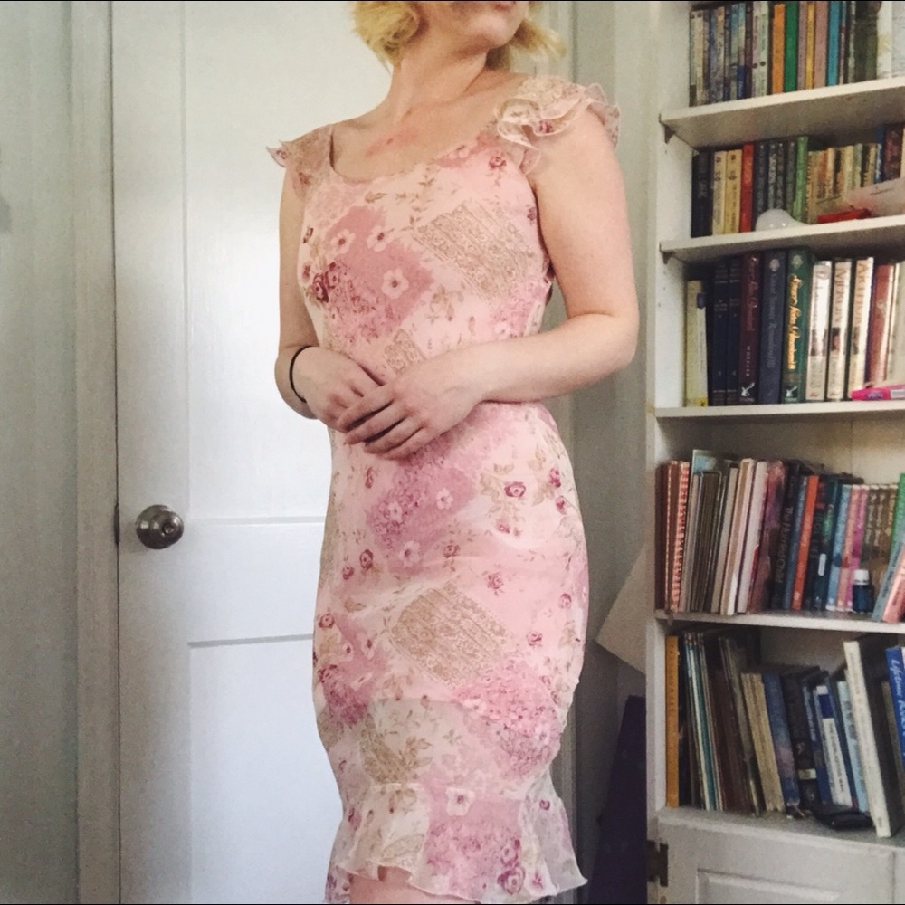 Pink Floral Studio-Y Dress